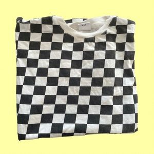 Women’s urban outfitters checkered tee